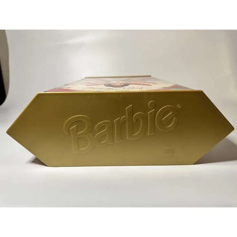 1997 Happy Holidays Special Edition Barbie Doll Mattel Brown Hair NIB